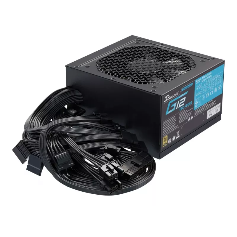 Seasonic Power Supply 850W G12 GC-850 80+Gold power supply unit ATX Black