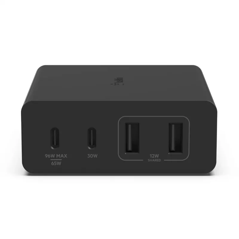Charger Belkin WCH010vfBK Indoor AC Fast Charging 2 USB Type-C Black