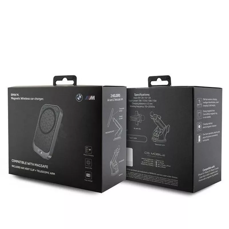 Wireless induction holder BMW BMW000678 15W – wireless charger and phone mount