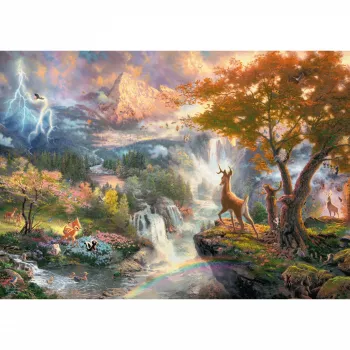 Jigsaw puzzle Schmidt Spiele Disney Bambi 1000 pieces, width 693 mm, for ages 12+