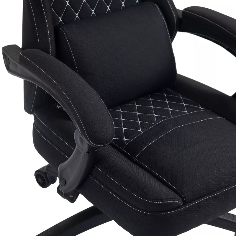 Gaming chair White Shark Austin – ergonomic design, adjustable height, model AUSTIN