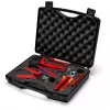Cable crimper Knipex 97 91 04 V01 Grey Orange Red 5 pcs