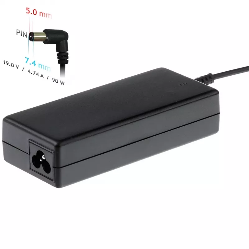 Power adapter/inverter Akyga AK-ND-04 for laptops, indoor 90 W, input 100–250 V, black
