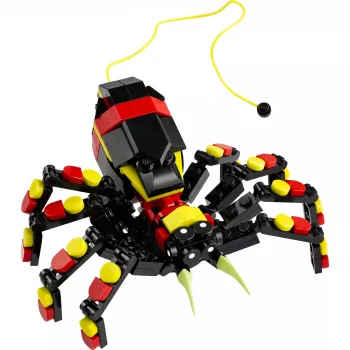 LEGO Creator 3-in-1 buildable spider model 31159 — 153 pieces, age 7+, 110×150×50 mm