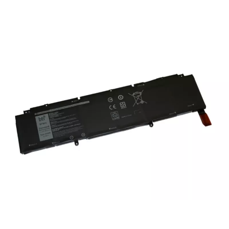 BTI laptop battery 97Wh (8500 mAh) 6-cell Li-Ion compatible with Dell XPS 9710/9700 and Precision 5760/5750