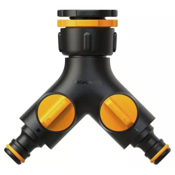 Fiskars 1027061 water hose fitting Tap connector Black, Orange 1 pc(s)