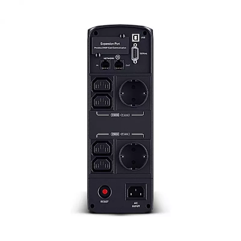 CyberPower CP1600EIPFCLCD uninterruptible power supply (UPS) Line-Interactive 1.6 kVA 1000 W 6 AC outlet(s)