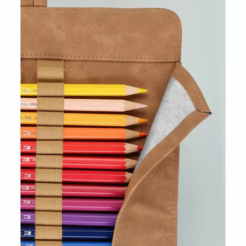 Pencil case Faber-Castell 180010 Soft pencil case PU leather Brown