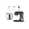 Food processor SEVERIN KM 3899 — 1200 W, 5.3 L stainless steel bowl, Black