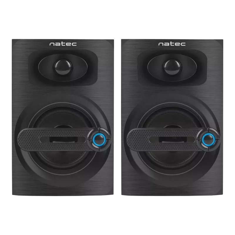 Loudspeaker NATEC COUGAR Black Wired 6 W
