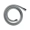 Flexible shower hose hansgrohe ISIFLEX B 125 cm 28272000, metal-reinforced, for hand showers
