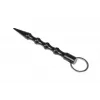 Tactical pen GUARD YC-008-BL — compact duraluminum pen with glass breaker, 150 mm, 50 g, black