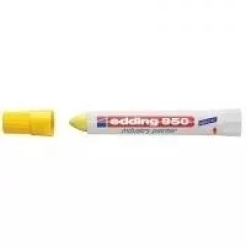 Permanent Marker Edding 950 Bullet Tip Yellow 1 pc