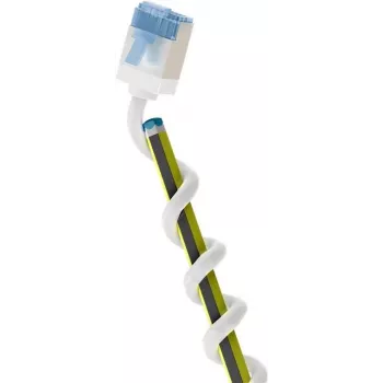 Goobay Ultra-Flexible CAT 6A Patch Cable slim U/FTP White - extra-short plug (74339)