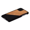 Smartphone case man and wood for iPhone 11 Pro Max — western black finish