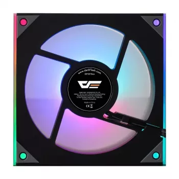 Cooling Fan Darkflash DM8 ARGB Black 120mm