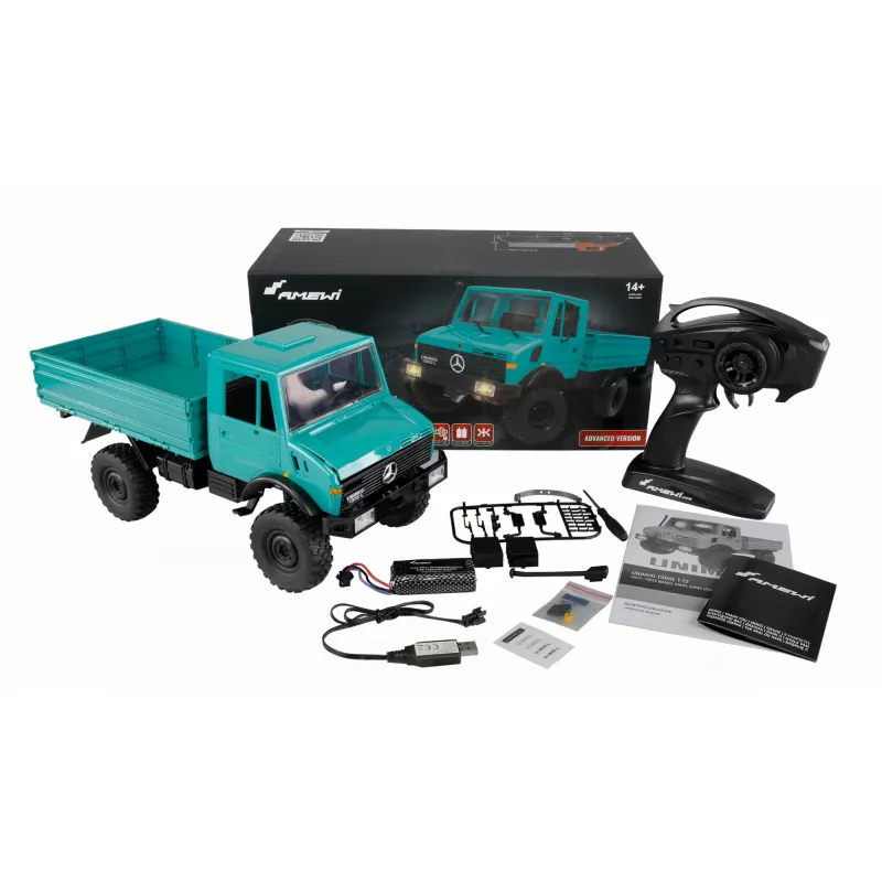 Amewi Unimog Radio-Controlled (RC) model Off-road truck Electric engine 1:12