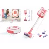 Upright vacuum cleaner and cleaning robot