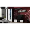 Cama TV stand SOHO 140 black/white gloss