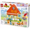 Building toy LEGO Bluey Family House with Memory Game 10459 — 83 pieces, 3 minifigures, age 3+