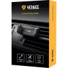 Car phone holder YENKEE YSM 201BK — air vent mount, adjustable angle, black, fits phones up to 6.5 inch, 50–85 mm