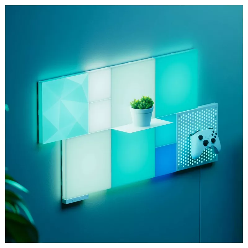 LED panel light Nanoleaf N8100E00-2TBS — Square RGB, DC powered, pack of 2
