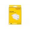 Charger DeLOCK USB GaN Charger USB Type-C PD 3.0 and USB Type-A 48 W