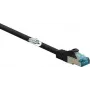 Renkforce RF-5047472 Network Cable Black 10 m Cat6a S/FTP (S-STP) (RF-5047472)