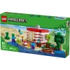 Construction toy LEGO Minecraft set 21275 TNT Jungle House, 287 pieces, 2 minifigures, age 8+