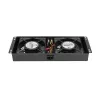 Cooling fan Extralink 2 FANS ROOF COOLING UNIT 220V AC Black Metal