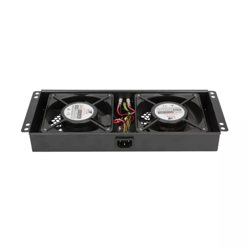 Cooling fan Extralink 2 FANS ROOF COOLING UNIT 220V AC Black Metal