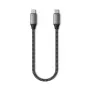 Satechi - USB Cable - USB-C (M) to USB-C (M) - 25 cm - USB-Power Supply (100 W) (ST-TCC10M)