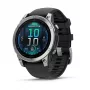 Garmin Fenix E 3.3 cm (1.3) AMOLED 47 mm Digital 416 × 416 pixels Touchscreen Stainless steel Wi-Fi GPS (satellite)
