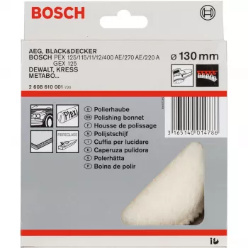 Lambskin Discs Bosch 2608610001 Diameter 13 cm Grey