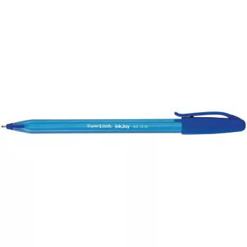 PAPER MATE Ballpoint Pen InkJoy 100 Cap 8 pc(s) M Blue