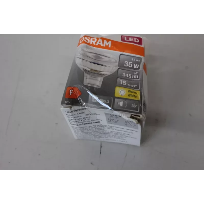 LEDvance LED reflector bulb Parathom MR16 3.8W Warm White (approx. 35–40W halogen equivalent)