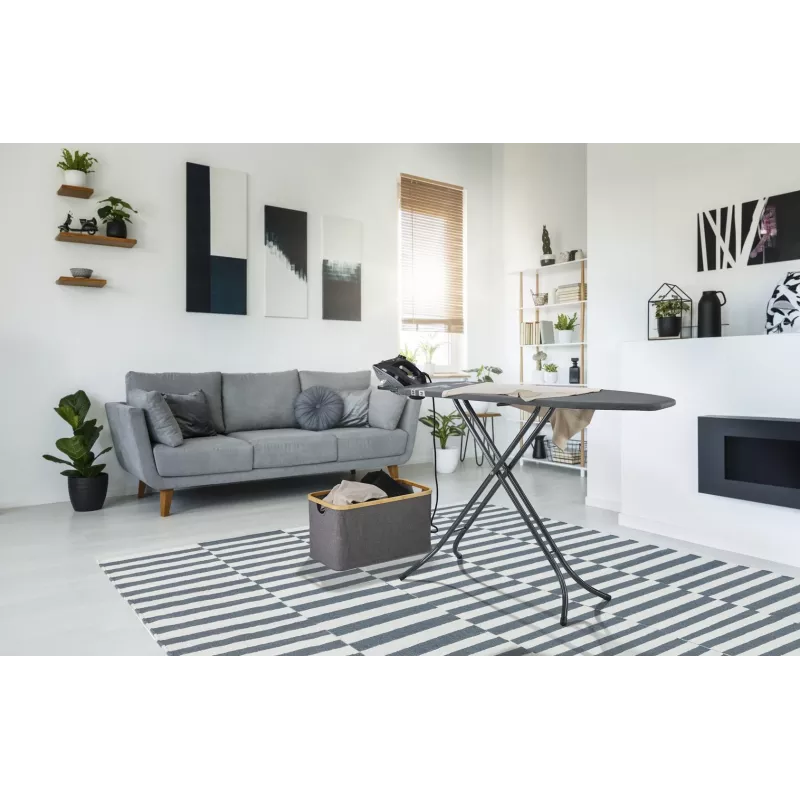 Full-size ironing board Leifheit 72486 — board 1200 x 380 mm, height 690–880 mm, weight 4.6 kg