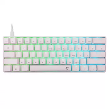 Wired mechanical keyboard White Shark Shinobi-2 (GK-004221) — Blue switches, White, US layout