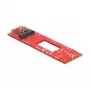 Converter EDSFF E1.S to M.2 Key M slot NVMe DeLOCK 63797