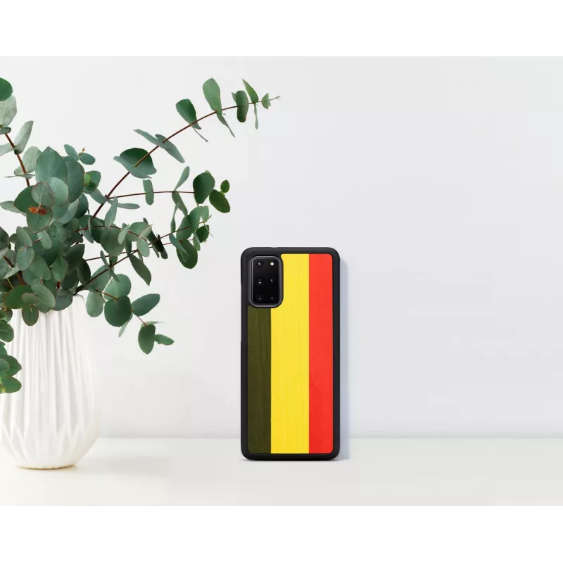 Protective phone case Man and Wood Galaxy S20+ reggae black