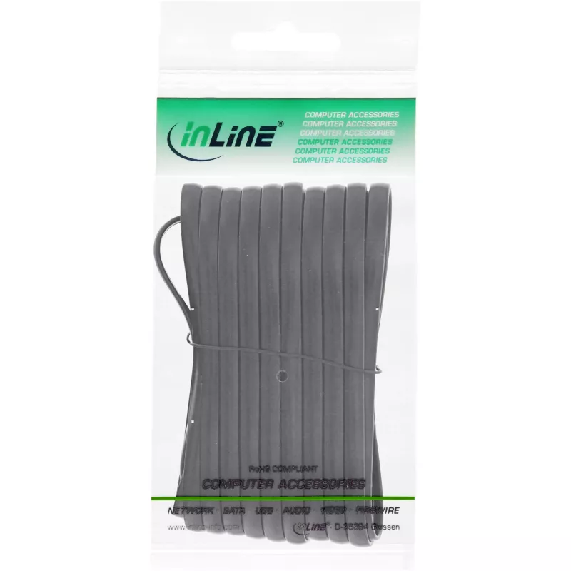 InLine Modular Cable RJ12 male / male 6P6C 20m