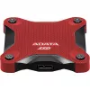 External SSD ADATA SD620 1 TB, Portable USB 3.2 Gen 2 (Micro-USB B), Read 520 MB/s, Write 460 MB/s, Shock resistant, Red