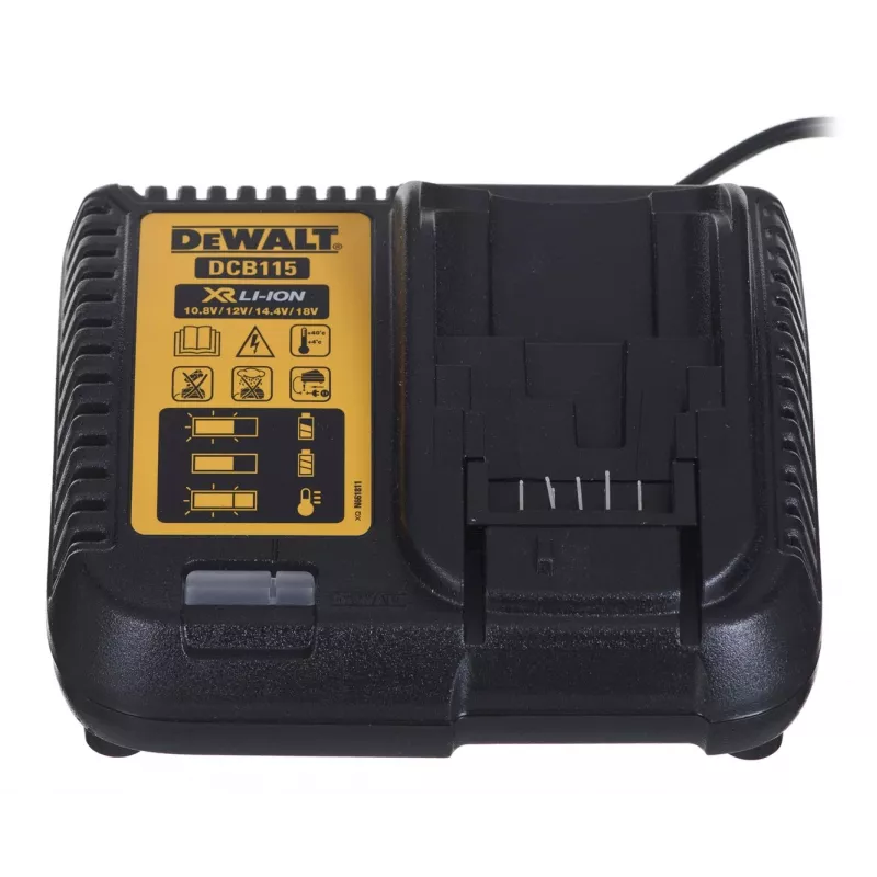Chainsaw DeWalt DCM565P1 — cordless, 30 cm bar, 5 Ah battery, 0.12 L oil tank