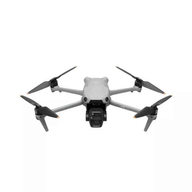 Quadcopter DJI Air 3s — 4-rotor drone, 50 MP camera, 3840×2160 video, 27 m/s, 32,000 m range, 4276 mAh battery, 42 GB internal, Grey