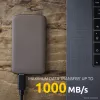 SSD disk Intenso 500GB USB Type-C 3.2 Gen 2 Brown