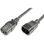 Power Cable e+p SW 15 Black 2 m C14 CEE7/14