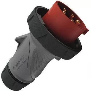 Mennekes Plug PowerTOPXtra m. 13624ErgoCONTACT16 A 5 p 400V IP67 (13624)