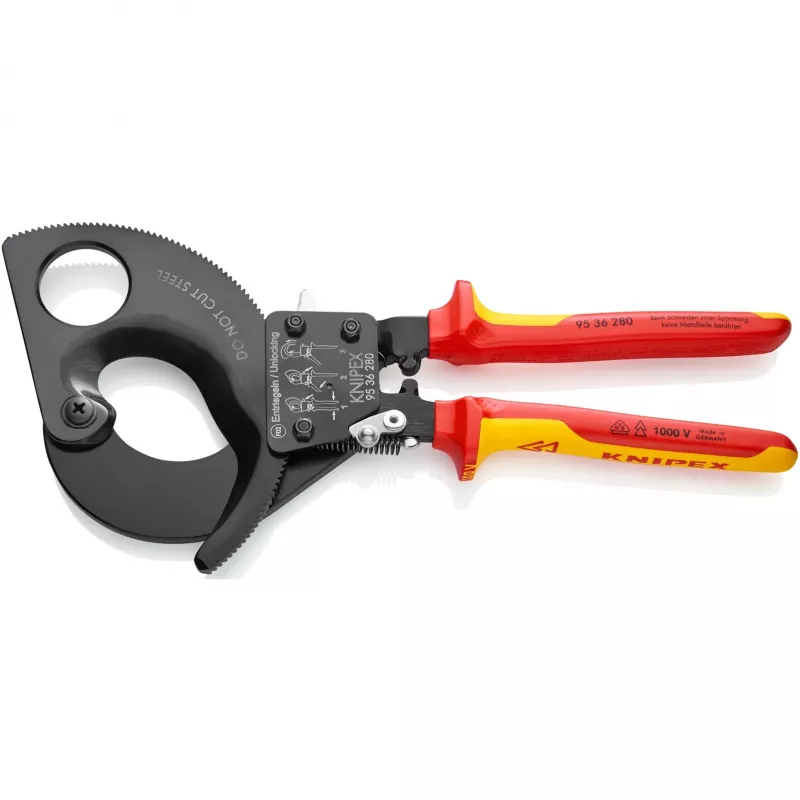 Cable Cutter 95 36 280, cutting pliers for Cu- and Al-Cable, VDE-Tested
