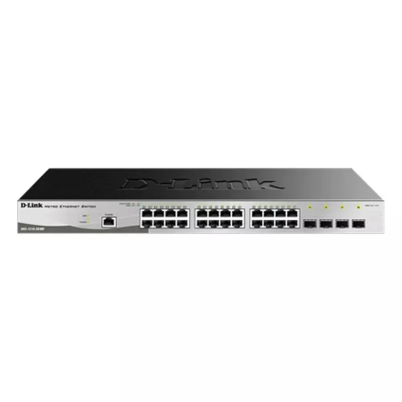D-Link DGS-1210-28/ME/E network switch Managed L2+ Gigabit Ethernet (10/100/1000) 1U Black, Grey