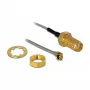 Coaxial Cable DeLOCK 89919 1m SMA MHF I Black Grey